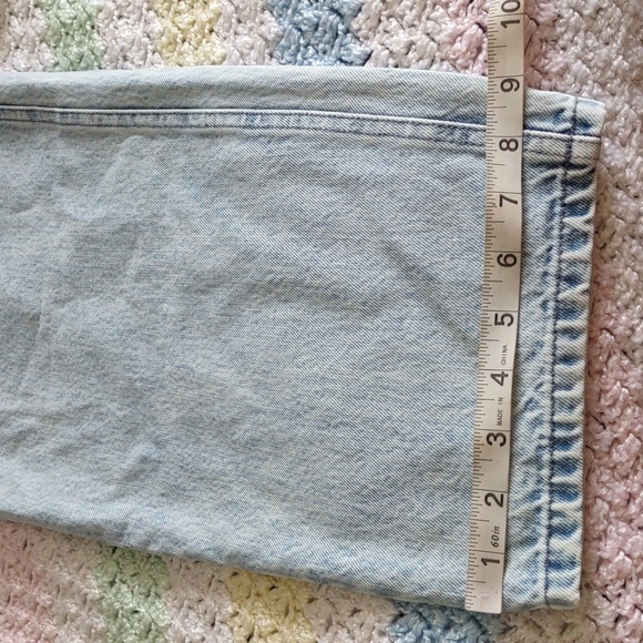 Tibi Size 32 Acid Iceberg Denim Newman Jean - Picture 7 of 16